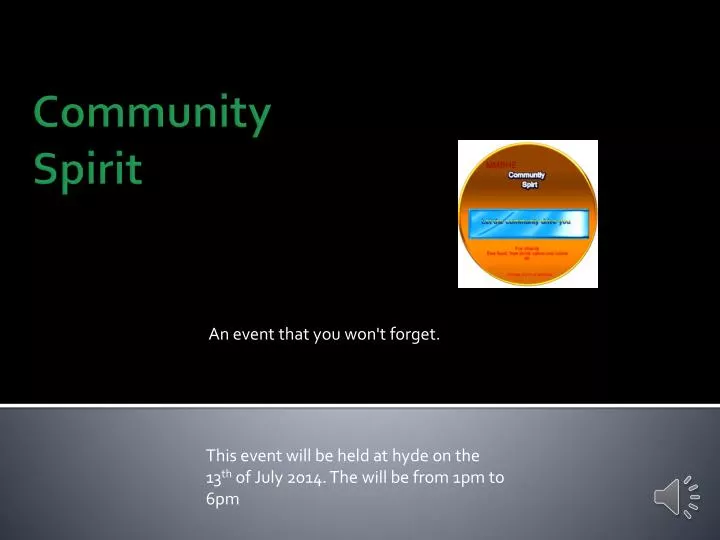 community spirit