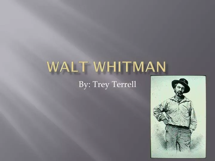 walt whitman