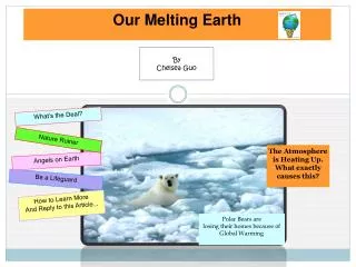 Our Melting Earth