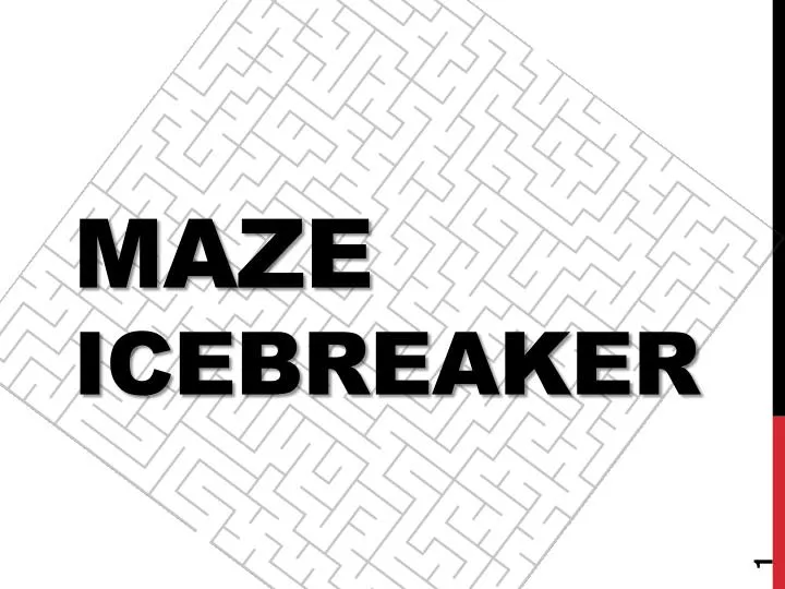 maze icebreaker