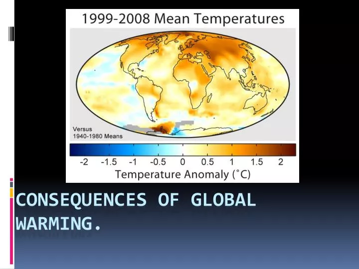 consequences of global warming
