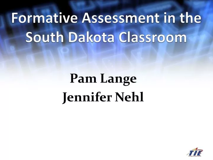 formative assessment in the south dakota classroom