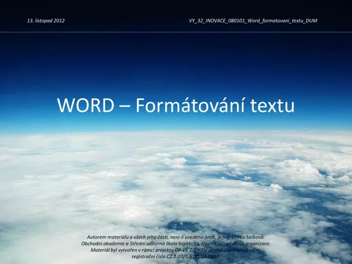 word form tov n textu