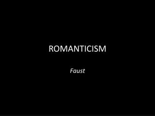 ROMANTICISM