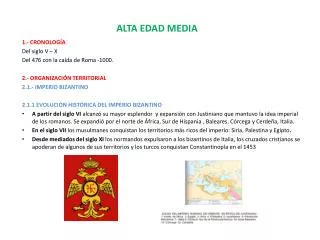 alta edad media