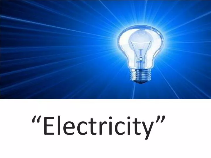 electricity