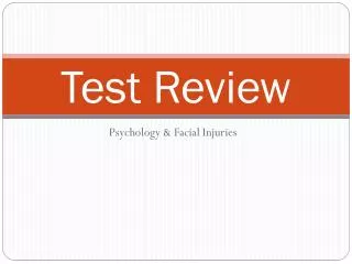 Test Review