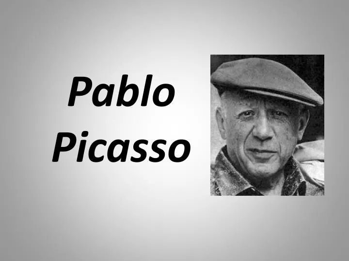 pablo picasso