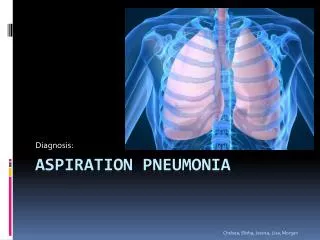 Aspiration Pneumonia