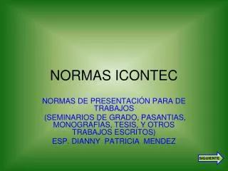 normas icontec