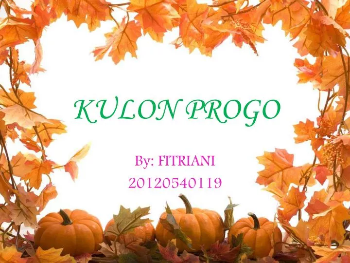 kulon progo