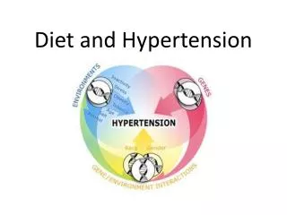 Diet and Hypertension