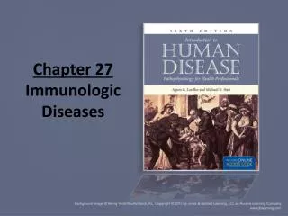 Chapter 27 Immunologic Diseases