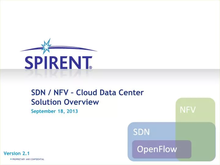 sdn nfv cloud data center solution overview