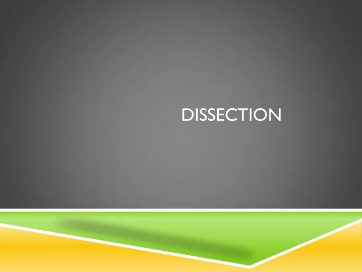 dissection