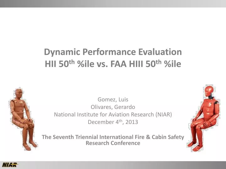 dynamic performance evaluation hii 50 th ile vs faa hiii 50 th ile