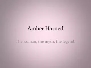 Amber Harned