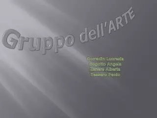 gruppo dell arte