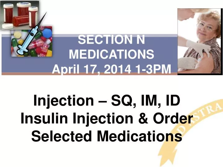 section n medications april 17 2014 1 3pm