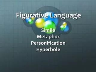 figurative language
