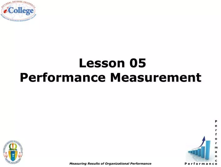 lesson 05 performance measurement