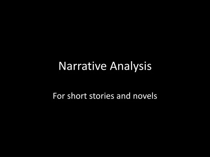 narrative analysis