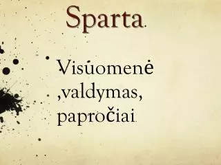 Sparta .