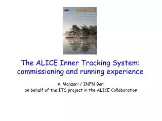 The ALICE Inner Tracking System: commissioning and running experience