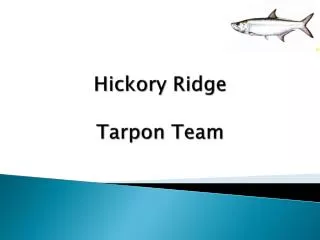 Hickory Ridge Tarpon Team