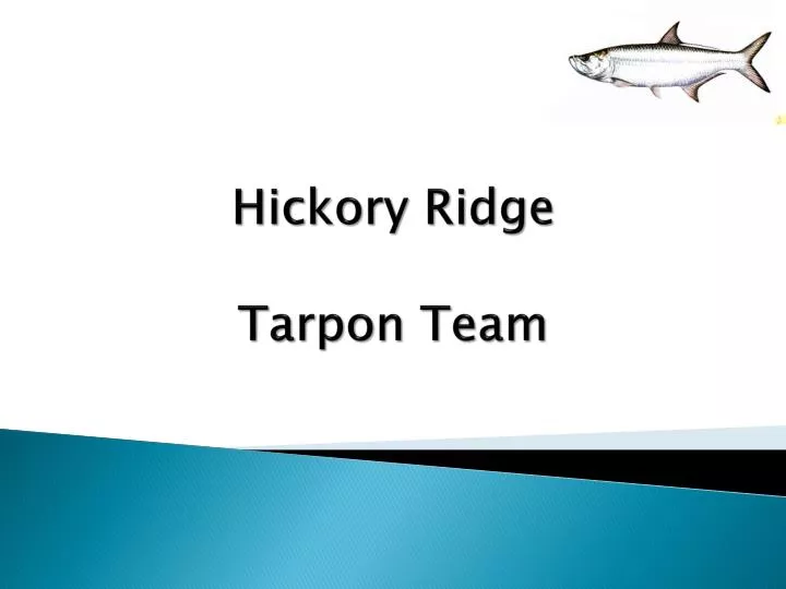 hickory ridge tarpon team