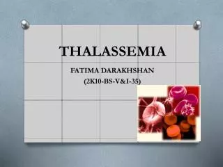 thalassemia
