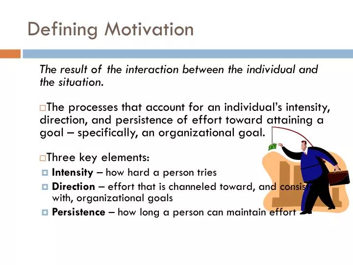defining motivation