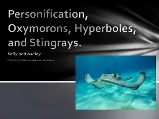 Personification, Oxymorons, Hyperboles, and Stingrays.