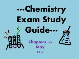 ···Chemistry Exam Study Guide···