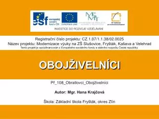 oboj iveln ci