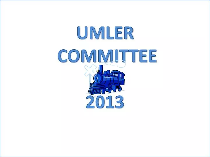 umler committee 2013