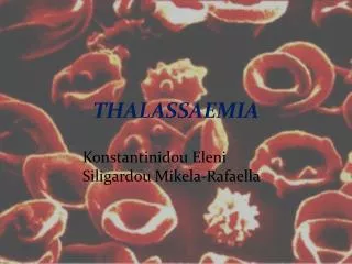 THALASSAEMIA