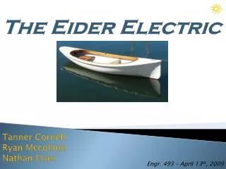 The Eider Electric