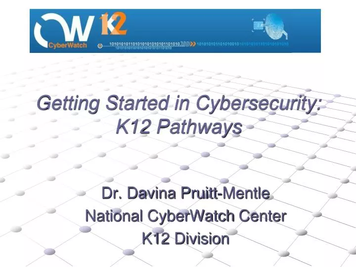 getting started in cybersecurity k12 pathways