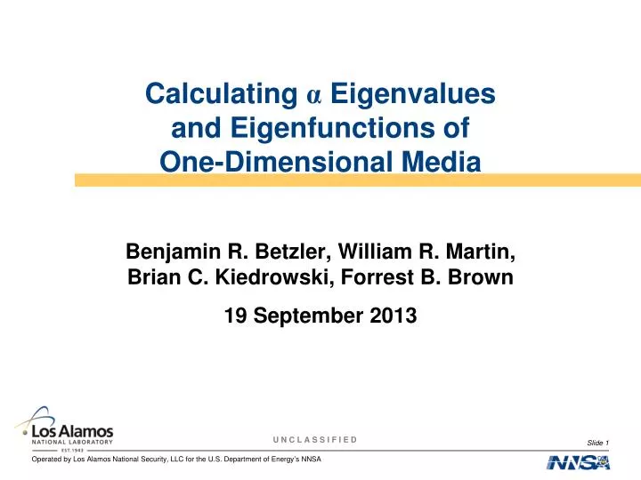 calculating eigenvalues and eigenfunctions of one dimensional media