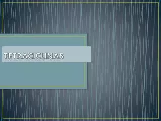 tetraciclinas