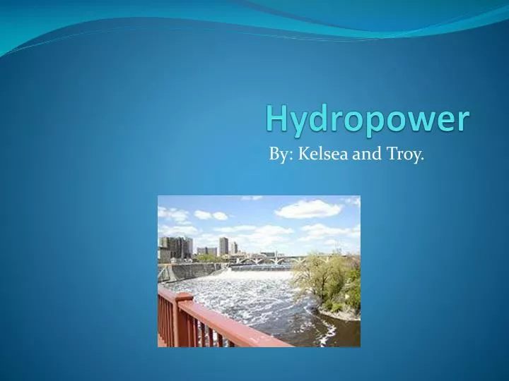 h ydropower