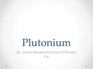 Plutonium