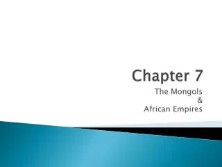 Chapter 7