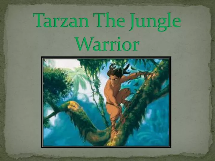 tarzan the jungle warrior