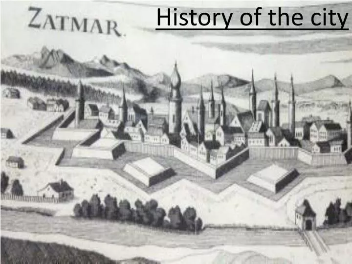 history of the city
