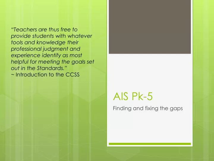 ais pk 5