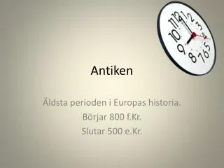 antiken