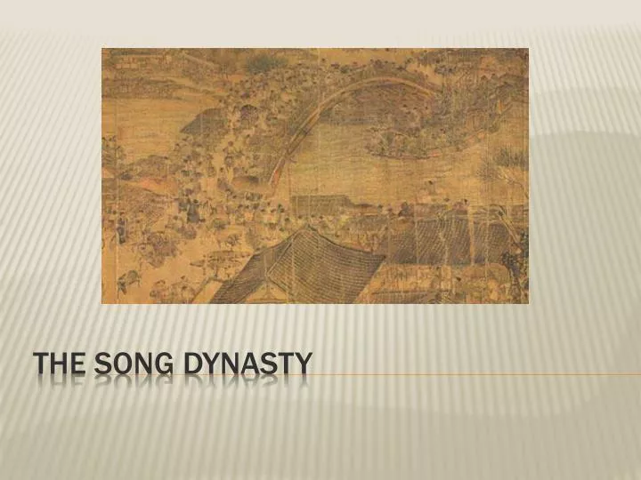 the song dynasty