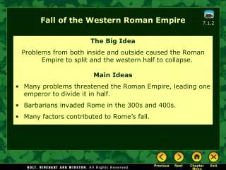 fall of the western roman empire